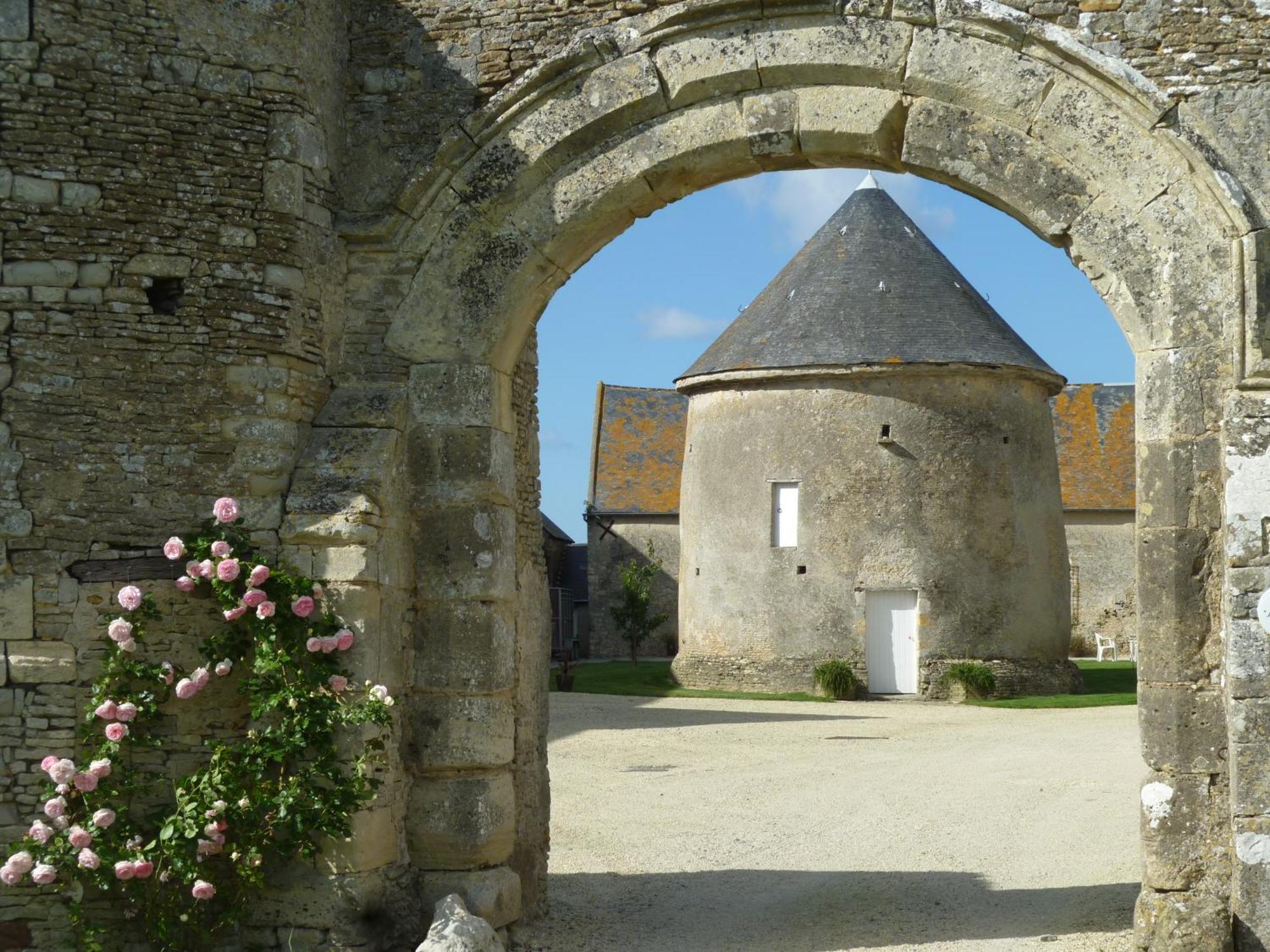 Manoir de L'Hermerel Géfosse-Fontenay Extérieur photo