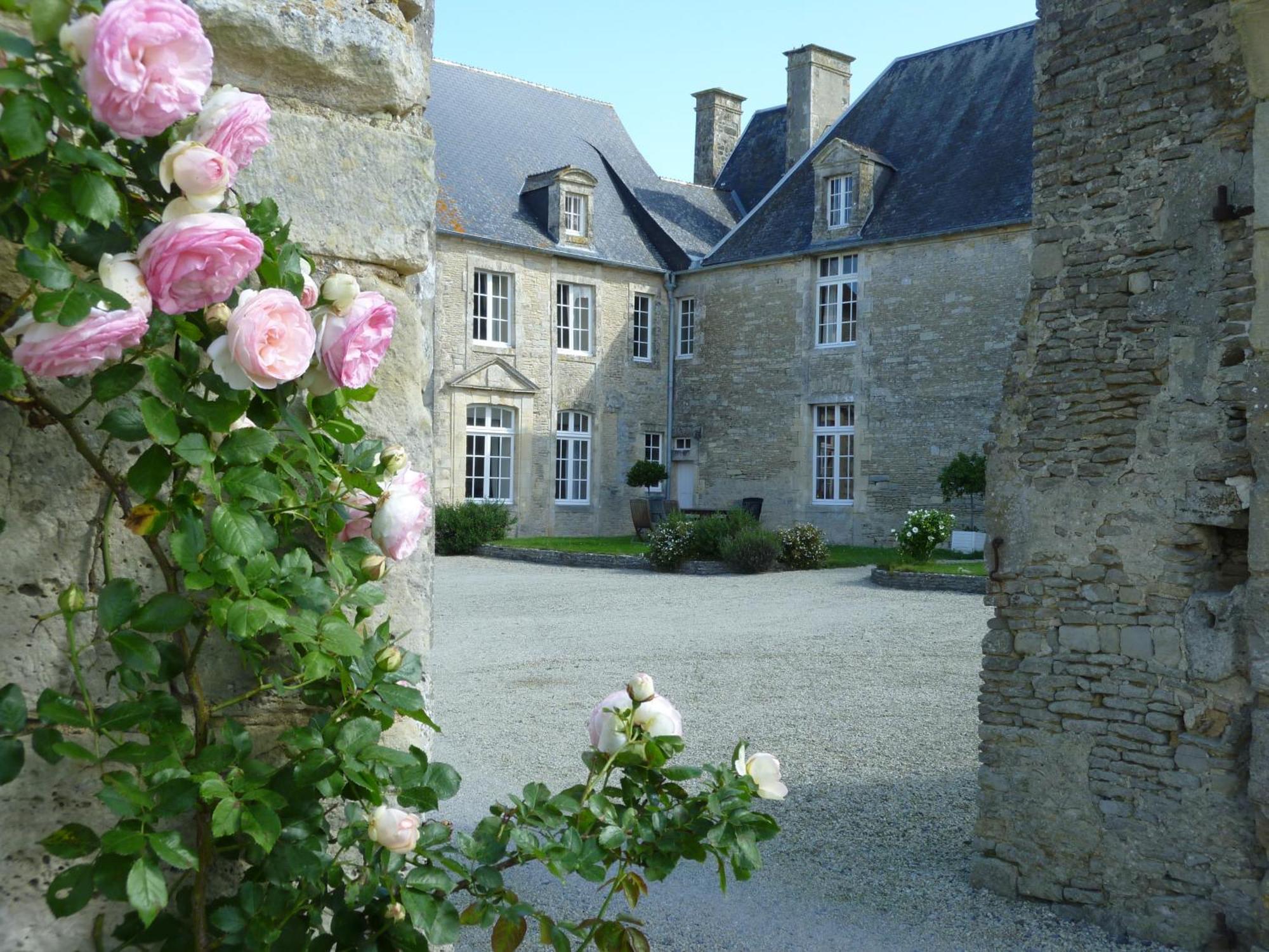 Manoir de L'Hermerel Géfosse-Fontenay Extérieur photo