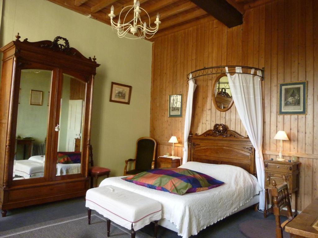 Manoir de L'Hermerel Géfosse-Fontenay Chambre photo
